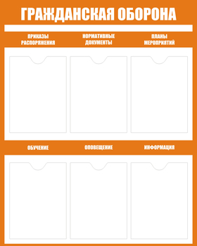 C89  Гражданская оборона (800х1000 мм, пластик ПВХ 3 мм, Прямая печать на пластик) - Стенды - Стенды по гражданской обороне и чрезвычайным ситуациям - Магазин охраны труда и техники безопасности stroiplakat.ru